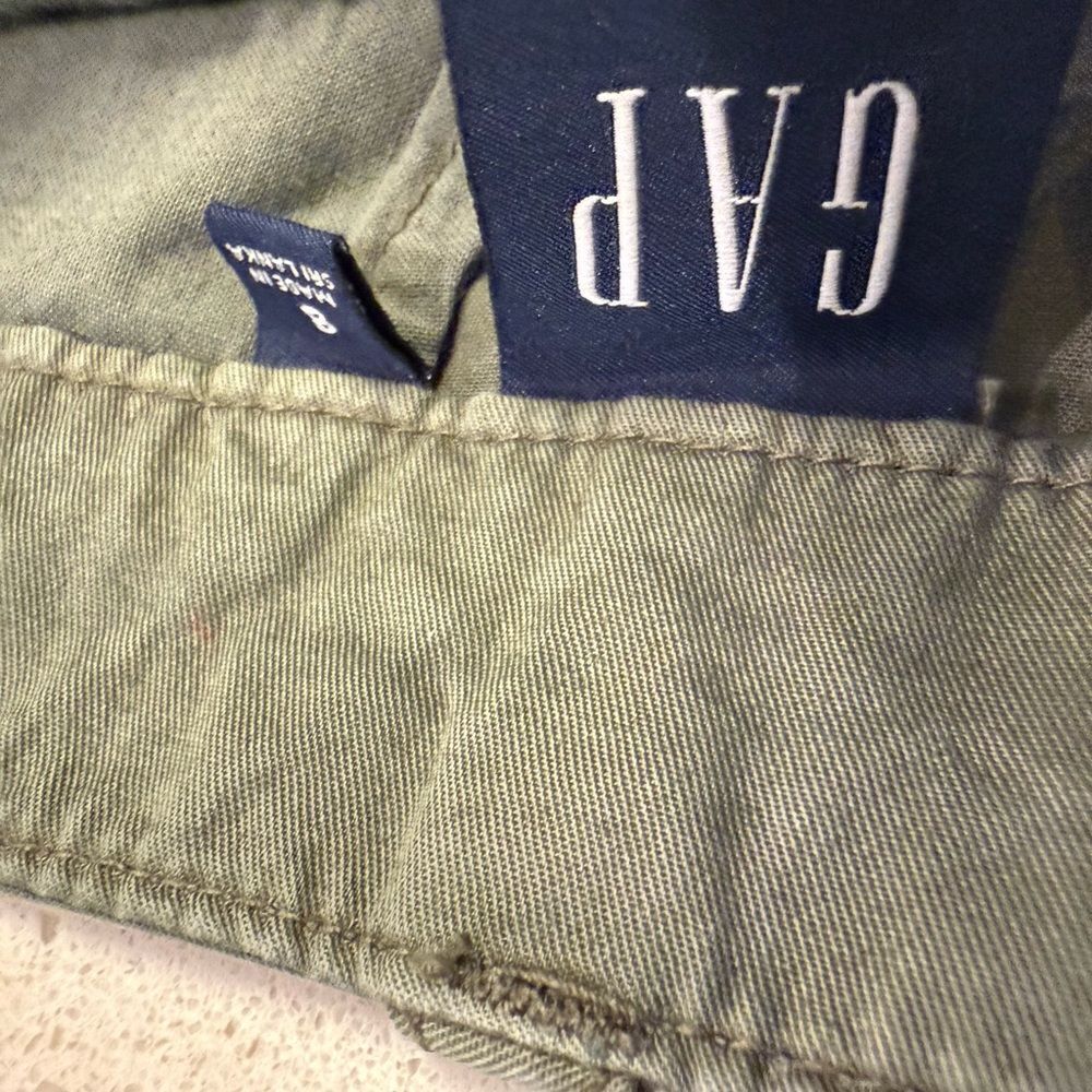 GAP woman’s Green Cargo Skirt NWT - Picture 6 of 6